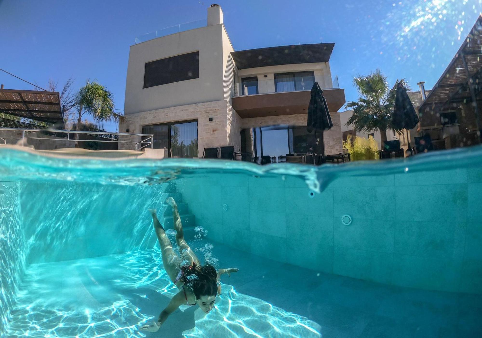 Almi-Cove Hilltop Villas Almirida Екстериор снимка
