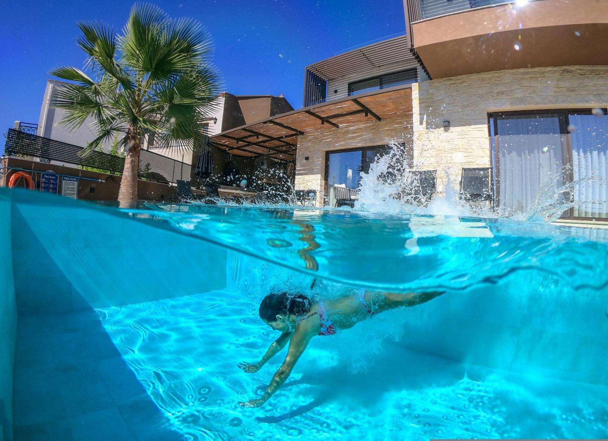 Almi-Cove Hilltop Villas Almirida Екстериор снимка