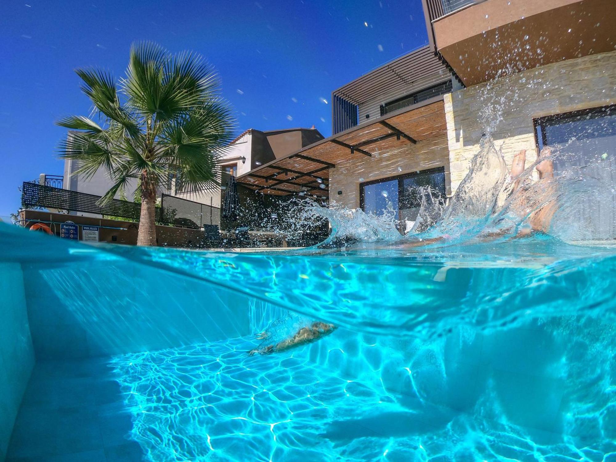 Almi-Cove Hilltop Villas Almirida Екстериор снимка
