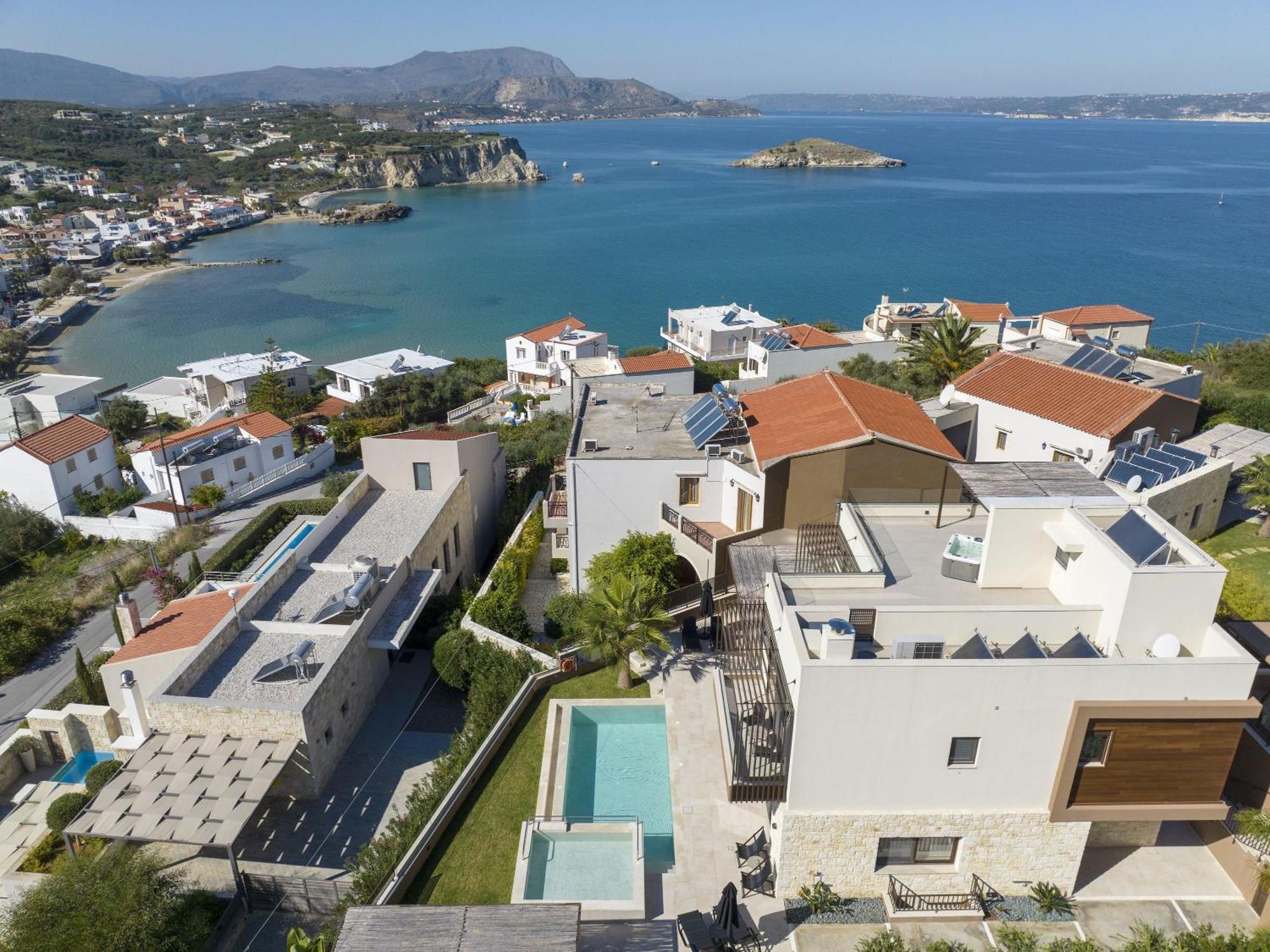 Almi-Cove Hilltop Villas Almirida Екстериор снимка