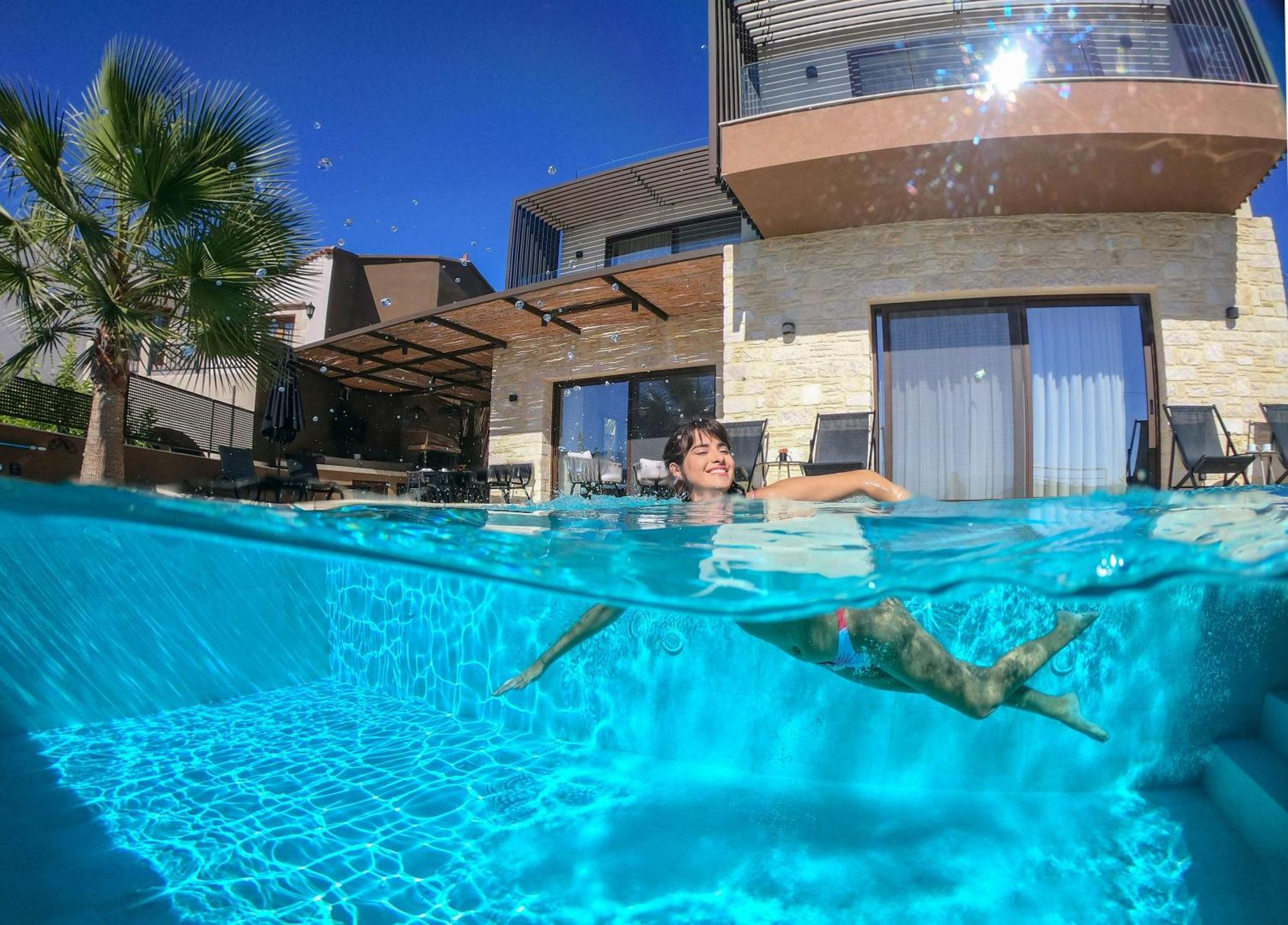 Almi-Cove Hilltop Villas Almirida Екстериор снимка